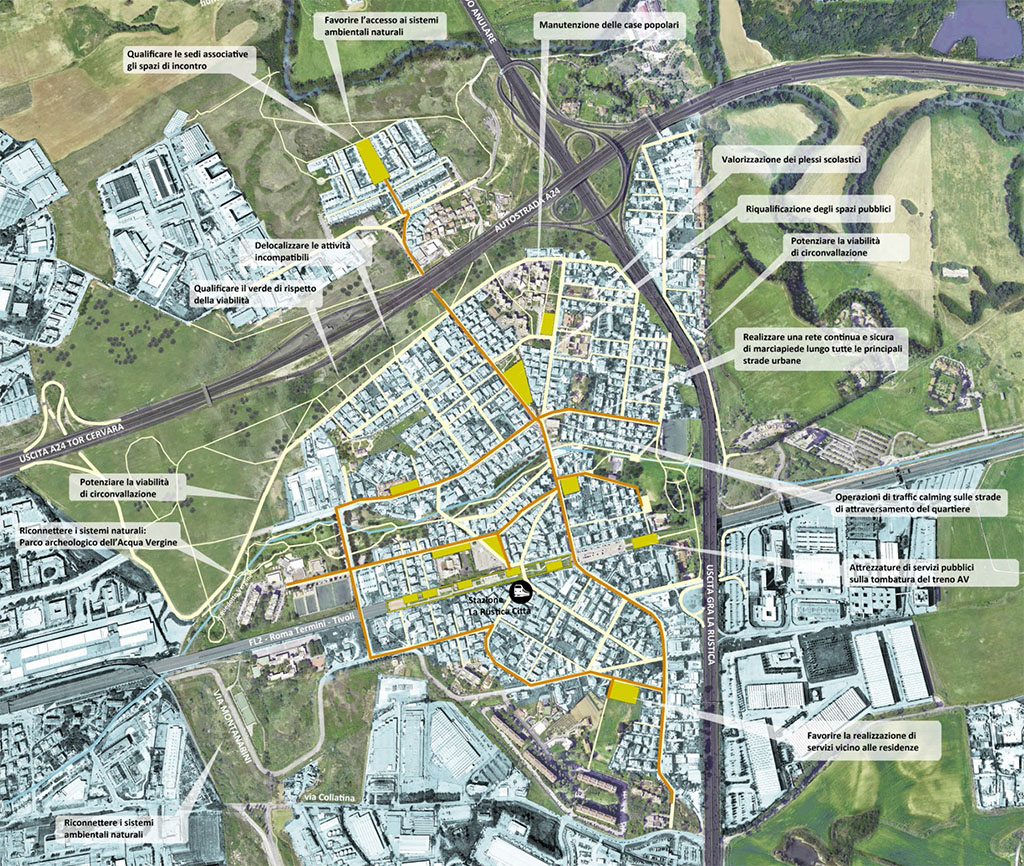 Città dei 15 minuti - immagine di copertina Municipio V – La Rustica