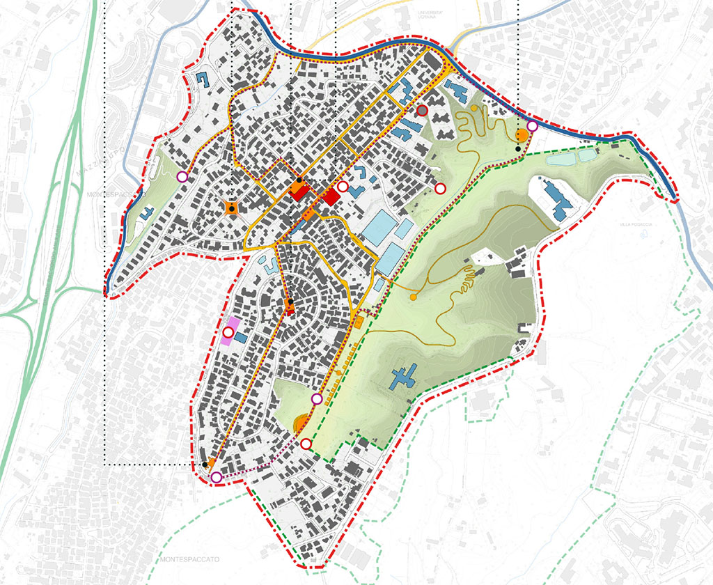 Città dei 15 minuti - immagine di copertina Municipio XIII - Montespaccato