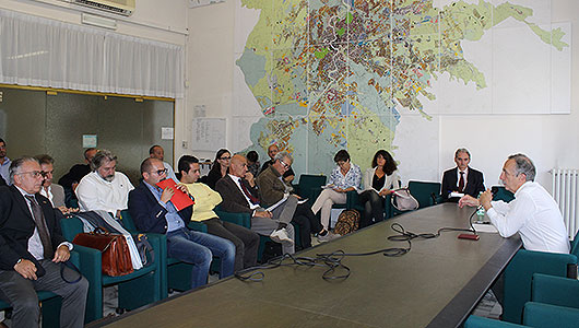 Berdini incontra i municipi Berdini incontra i municipi
