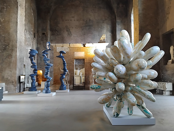 sculture nelle Terme